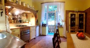 Kuchyňa alebo kuchynka v ubytovaní Ria Apartment Vyhlídka