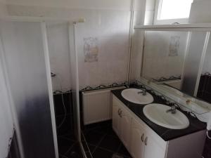 Kúpeľňa v ubytovaní Maci Vendégház + 10 fotografií