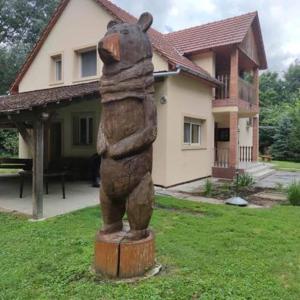Vonkajšia záhrada v ubytovaní Maci Vendégház