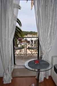 Balkón alebo terasa v ubytovaní Apartment Adriatica City