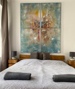 Posteľ alebo postele v izbe v ubytovaní Atelier Lomani