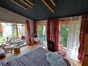 Postel nebo postele na pokoji v ubytování La Fortance Paradis Naturel - Proche de la ville