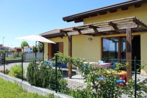 Zahrada ubytování Villa Madi