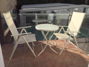 Balkón alebo terasa v ubytovaní Ed Senses Apartamento Wellness