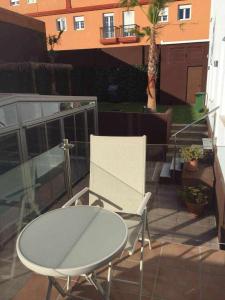 Balkón alebo terasa v ubytovaní Ed Senses Apartamento Wellness