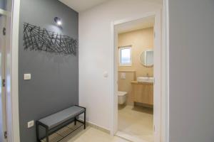 Koupelna v ubytování Villa Cipa