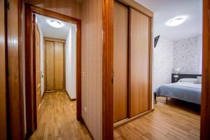 Cama o camas de una habitación en Noja Rooms