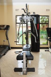 Road view Park Hotel tesisinde fitness merkezi ve/veya fitness olanakları