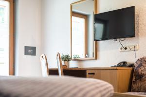 TV a/nebo společenská místnost v ubytování Hotel Sonja