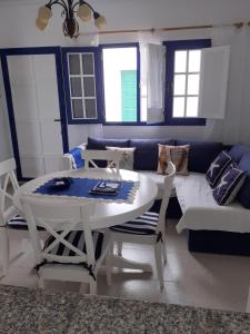 Posezení v ubytování Casa El Salao