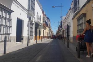 Hostia v ubytovaní Central Apartment in Sanlucar