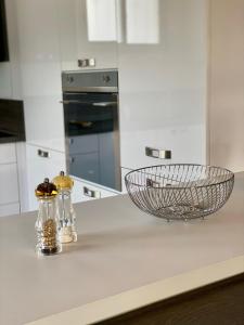 A kitchen or kitchenette at Le Bellevue