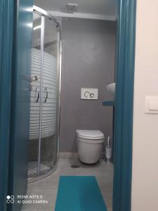 A bathroom at apartment in a country house#