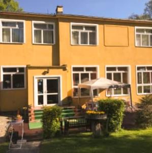 Zahrada ubytování Villa Kunterbunt Willa Śmiesznotka
