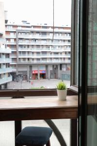 Balkón nebo terasa v ubytování Pension Yoldi