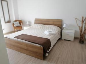 Säng eller sängar i ett rum på Balcone sul mare