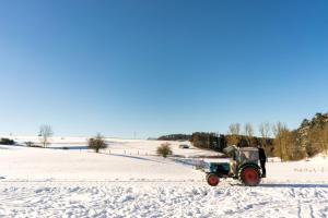 Ferienhof Homann Sauerland v zimě
