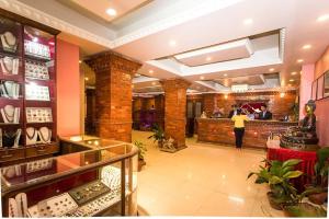 Posezení v ubytování Nepalaya Hotel