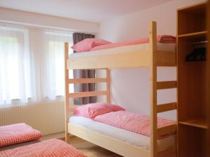 Voodi või voodid majutusasutuse Waldhaus Talblick toas