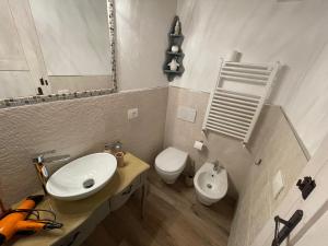 Koupelna v ubytování B&B IL VOLO