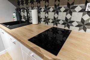 Kuchyňa alebo kuchynka v ubytovaní Stylowe Apartamenty Plewiska
