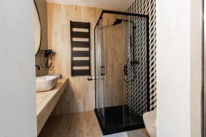 Kúpeľňa v ubytovaní Stylowe Apartamenty Plewiska