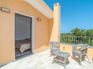 A balcony or terrace at Holiday Home Pellicano by Interhome
