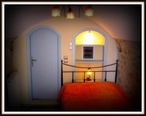Posteľ alebo postele v izbe v ubytovaní Petrounis Hotel