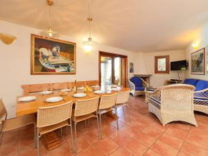 A seating area at Villa Petra Rossa by Interhome