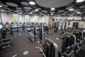 Fitness centrum a/nebo fitness zařízení v ubytování Stirling Court Hotel