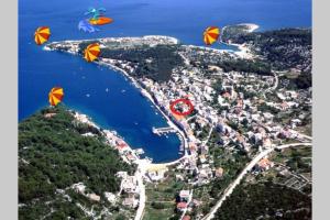 Fotografie z fotogalerie ubytování Villa Pupa A4, sea view apartment v destinaci Povlja