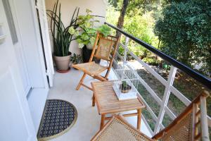 Μπαλκόνι ή βεράντα στο Garden Luxury Room