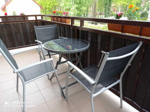 Balkón alebo terasa v ubytovaní Apartement Basti