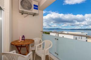 Balkón nebo terasa v ubytování Apartmani Relax