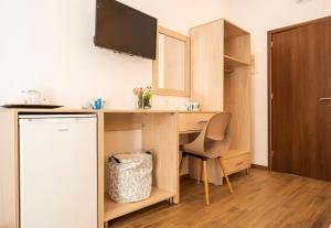 Kuchyň nebo kuchyňský kout v ubytování sofia's cozy rooms