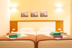 Postel nebo postele na pokoji v ubytování sofia's cozy rooms