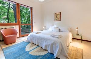 Postel nebo postele na pokoji v ubytování Villa Ponti Bellavista
