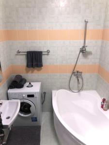 Ванная комната в Vezas Apartment 3beds