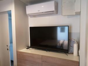 TV a/nebo společenská místnost v ubytování Mobile Home Bartol