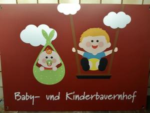 Děti v ubytování Baby- und Kinderbauernhof Montaning