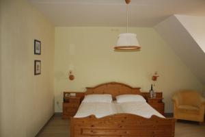 Hotel Garni am Seggauberg客房内的一张或多张床位