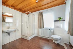 Koupelna v ubytování Hotel-Gasthof Bub