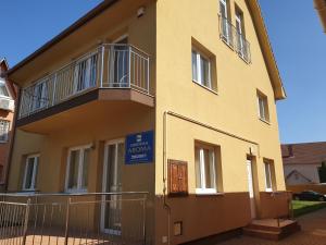 Budova, kde se apartmán nachází