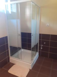 Koupelna v ubytování Aroma Apartman + 22 fotografií