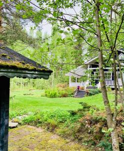 Kebun di luar Blueberry Villa at Saimaa Lakeside