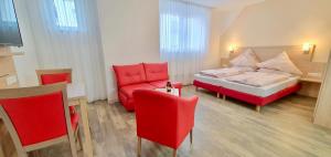 Postel nebo postele na pokoji v ubytování Hotel Da Sabino