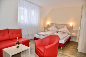Postel nebo postele na pokoji v ubytování Hotel Da Sabino