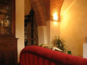 Posezení v ubytování B&B Il Moscondoro