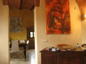 Posezení v ubytování B&B Il Moscondoro