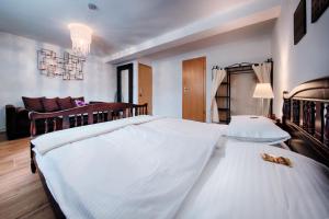 Postel nebo postele na pokoji v ubytování B&B Villa Vis